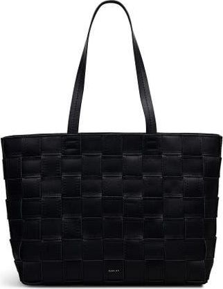 Radley London The Abbey Large Open Top Tote Bag in Black at Nordstrom
