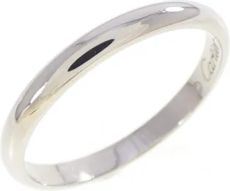 Cartier Platinum 950 Band Ring (Pre-Owned)