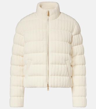 Moncler Wool and cashmere down jacket