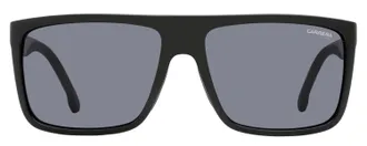 Carrera Flat-Top Rectangular Sunglasses - Black