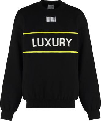VETEMENTS Maglione in lana merino - Nero