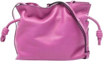 Loewe Pre-owned Shoulder Bag - Dames - Vintage Schoudertas - Roze - ONE Size - Leer - Vintage