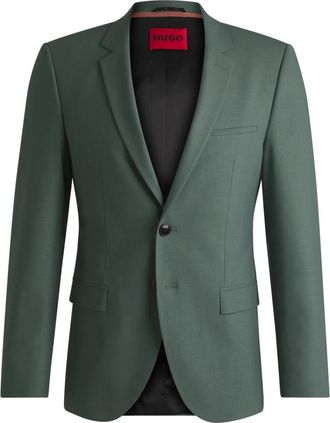 HUGO BOSS Stijlvolle Blazer voor Mannen - Heren - Blazers - Groen - L - Jassen
