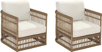 Ballard Designs Suzanne Kasler Harbour 2-Piece Lounge Chair Set - Ballard Designs