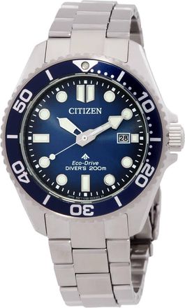 Citizen Promaster Dive Eco-Drive Blue Dial Mens Watch BN0260-54L