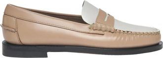 Sebago Classic Dan Pigment - Dames - Loafers - Beige - 37 EU - Leer - Schoenen