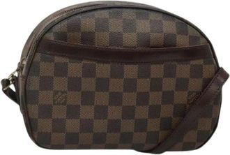 Louis Vuitton Pre-owned Cross Body Bags, female, Brown, Size: ONE SIZE Pre-owned Vintage Canvas Cross Body Bag