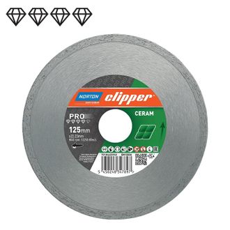 Norton Disco Diamantee Md 120 C 250x30/25,4 Mm