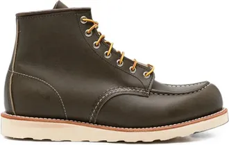 Red Wing Shoes Moc Toe Leather Boots