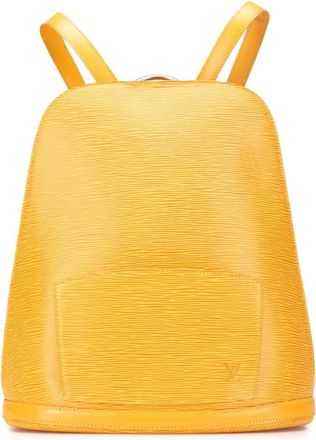 Louis Vuitton Zaino Gobelins in pelle Épi 1995 - Giallo