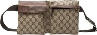 Gucci Pre-owned Belt Bag - Dames - Vintage Heuptassen - Beige - ONE Size - Vintage