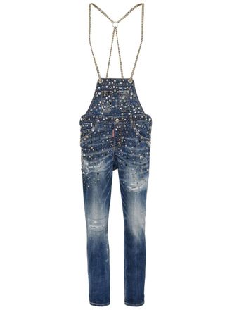 Dsquared2 Mick jumpsuit - Blauw
