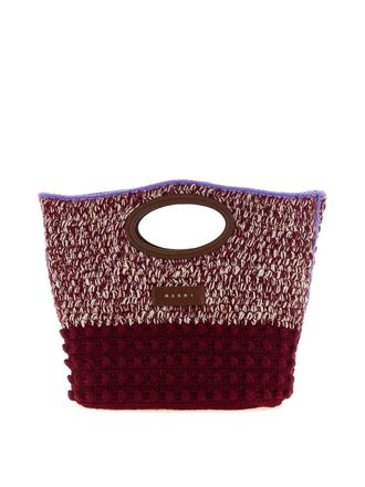 Marni knotty clutch