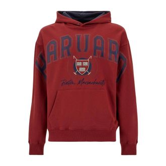 La Martina Harvard Hoodie - Sweatshirts & Hoodies - Hombre - Rojo - L