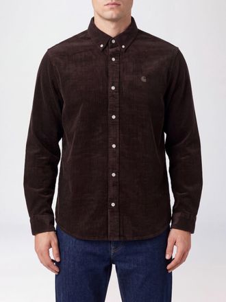 Carhartt Work in Progress Camicia a maniche lunghe in velluto a coste con collo button-down