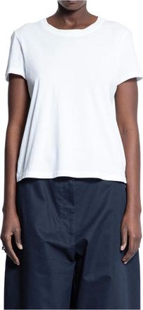 James Perse T-Shirts, female, White, S, Vintage Little Boy Tee