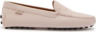 Tod's Gommino Grained Leather Loafers - Pink - 36 (IT36 / UK3)