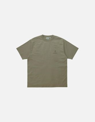 Gramicci Mens Gramicci One Point Logo T-Shirt - Green - Size: 38