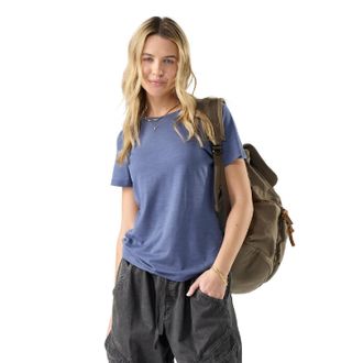 Smartwool Womens Classic All-Season Merino T-Shirt Blue XS