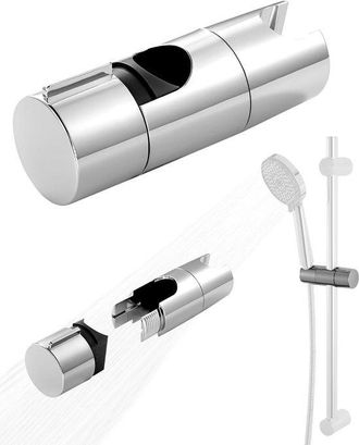 No Brand Soporte Ajustable Para Cabezal De Ducha - Apto Para Barra Deslizante - Giratorio