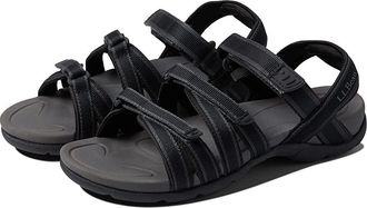 L.L.Bean Boothbay Sandal Webbing Womens Shoes Black : 10 B - Medium, Textile