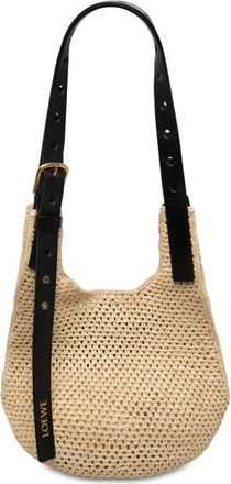 Loewe Pre-owned Loewe Small Raffia Punch Hole Hobo Ladies 0VF1FG52ZPCB1T8N