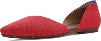 Rothy's The DOrsay Point Womens Flat Shoes Red Hot : 10.5 M, Synthetic