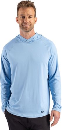 Cutter & Buck Prospect Recycled Featherlight Stretch Mens Hooded Pullover