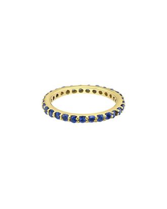Forever Creations Forever Creations 14K 1.25 Ct. Tw. Sapphire Stackable Eternity Ring