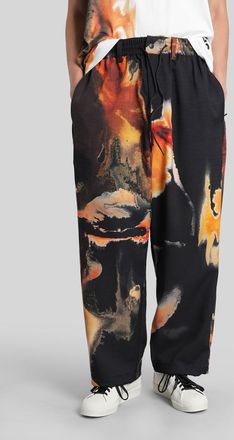 Yohji Yamamoto Pants In Black Polyester