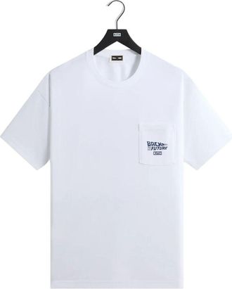 Kith x Back to the Future Blueprint Standard Crispy Pocket T-Shirt White KHM030055-101