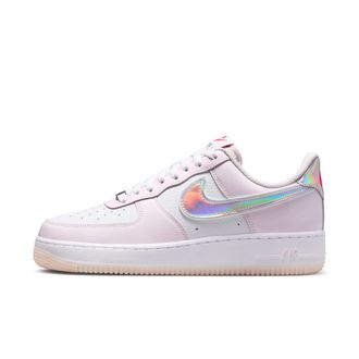 Nike Womens Air Force 1 07 Shoes in White | IW7589-100