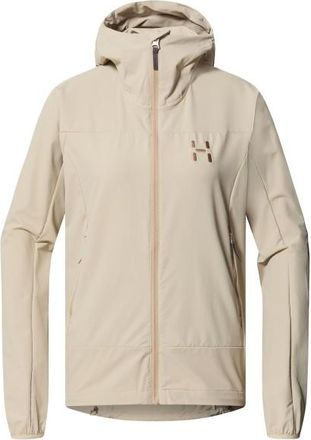 Hagl&ouml;fs Rosson Softshell Hood Softshelljacke f&uuml;r Damen | beige