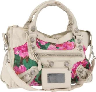 Balenciaga Pre-owned Vintage Handtas - Dames - Vintage Handtas - Veelkleurig - ONE Size - Leer - Vintage