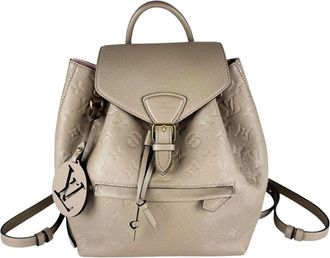 Louis Vuitton Tourterelle Monogram Empreinte Backpack (Pre-Owned)