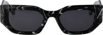 Philipp Plein Spp 066M Zonnebril - unisex - Zonnebrillen - Zwart - 51 MM - Accessoires