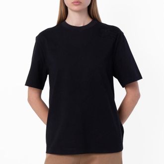 Burberry Crew-Neck Cotton Jersey T-Shirt, Size XX-Small