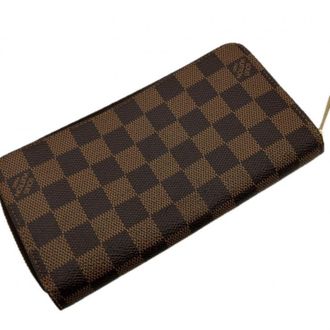 Louis Vuitton Brown Damier Canvas Damier Canvas Long Wallet (Bi-Fold) (Pre-Owned)