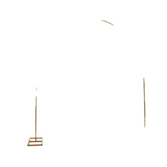 OEM Supporto In Tela, Struttura In Ferro Resistente, Opzioni Di Decorazione Versatili, Oro, M
