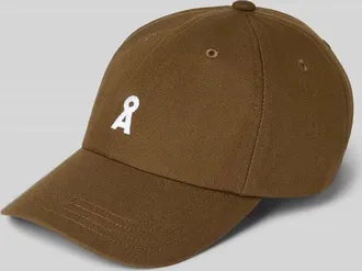 Armedangels Armedangels Basecap aus reiner Bio-Baumwolle Modell YENAAS BOLD in Dunkelbraun, Gr&ouml;&szlig;e 1