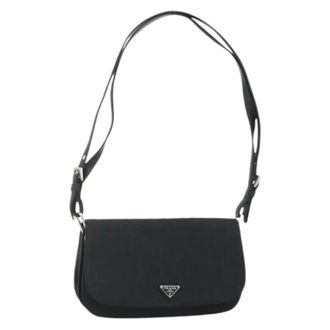 Prada Pre-owned Shoulder Bags, female, Black, Size: ONE SIZE Pre-owned Vintage Shoulder Bag