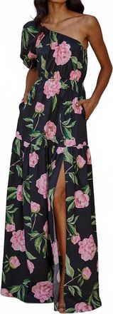 Misa Eve Maxi Dress In Black