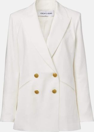 Veronica Beard Blazer Dale in misto lino