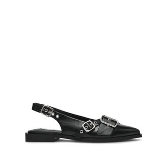 Steve Madden Womens Grezly 001 Ballet Flats - Black - Size UK 4