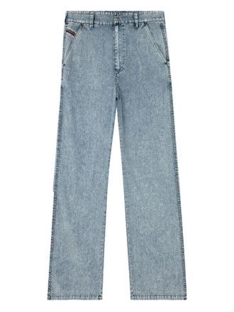 Diesel P-Hantik-Chino pants - men - Recycled Polyamide - 44 - Blue