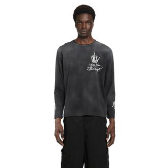 Massimo Sabbadin Washed Jersey Long Sleeve T-Shirt