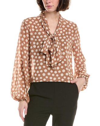 Tahari by ASL Tahari Asl Puff Sleeve Blouse
