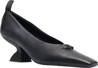 Ferragamo 60Mm Gancini Leather Pump