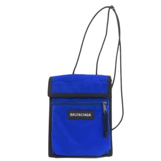 Balenciaga Pre-owned Cross Body Bags, female, Blue, Size: ONE SIZE Pre-owned Vintage Shoulder Bag