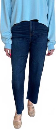 Daze Zuri High Rise Ankle Jeans In Dark Wash